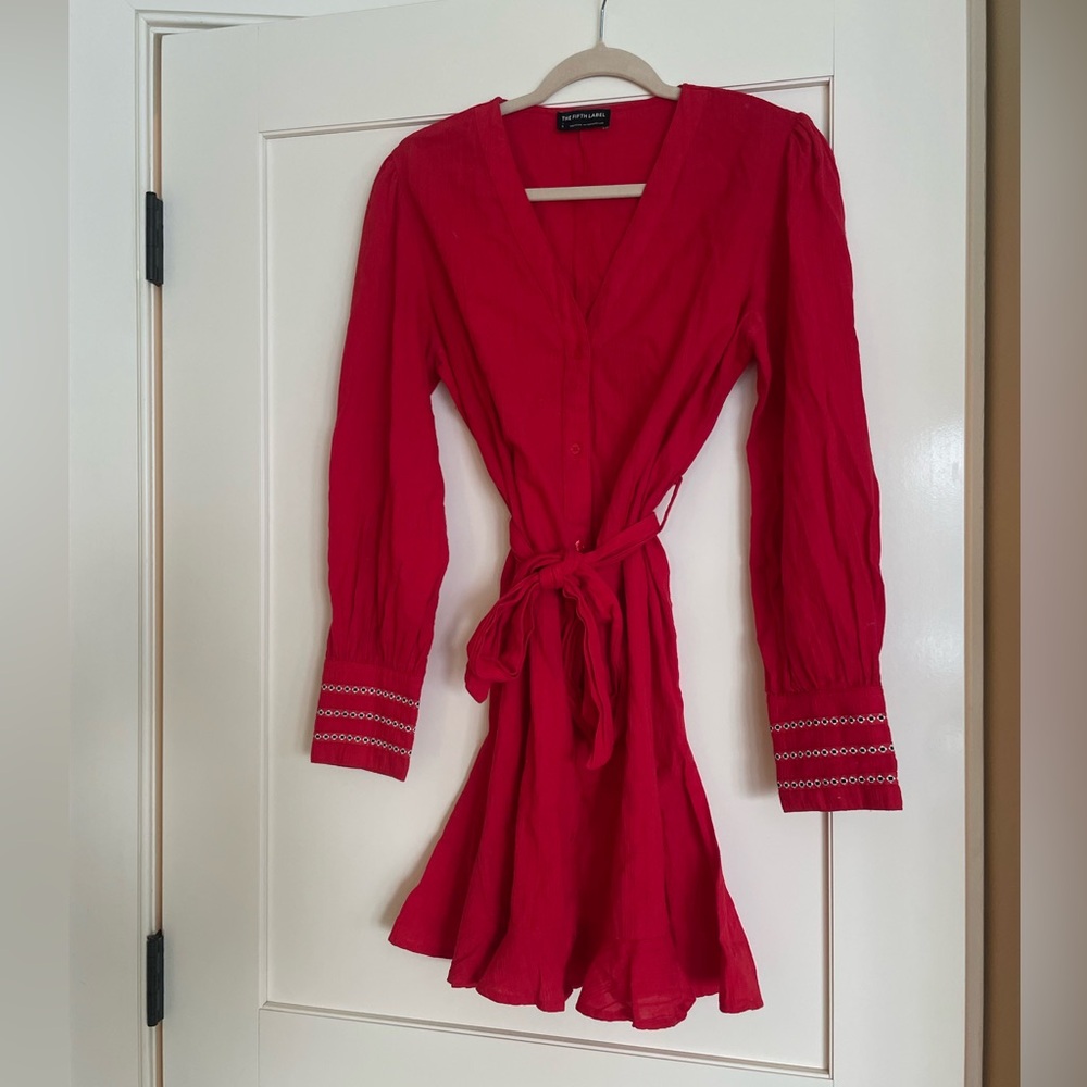 The fifth label red dress size small